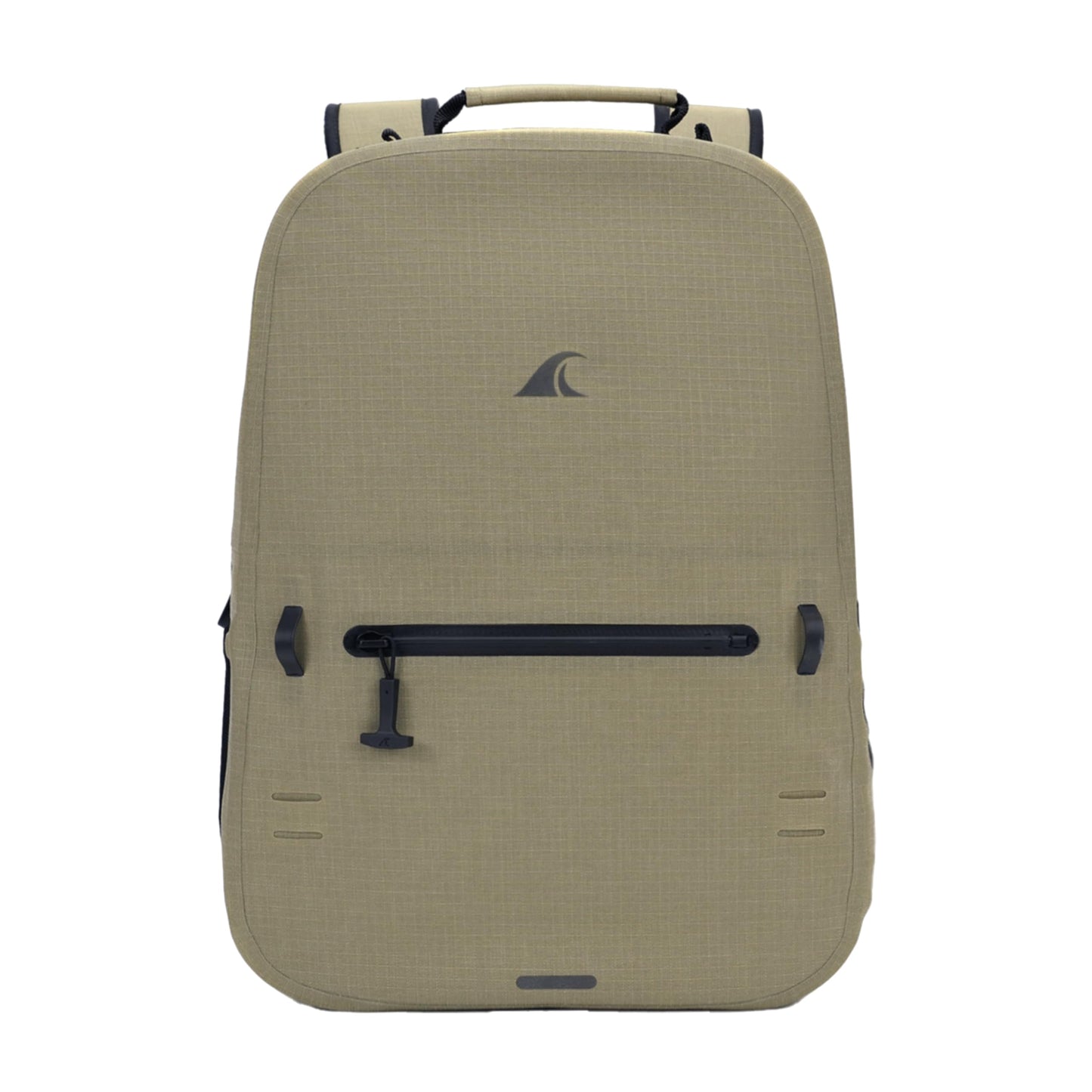 Breakwater Supply™ River Ute Waterproof IP68 Hunting Backpack, Floating TPU Submersible Dry Bag with Padded Hip Belt and Airtight Zippers | 20L (River Ute 20L CORDURA Safari Tan)