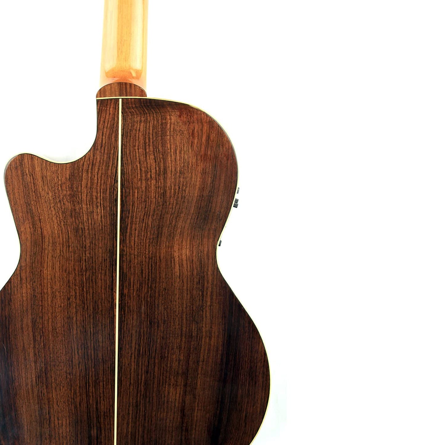 Kremona Fiesta F65CW-SB – Acoustic/Electric Nylon String Guitar – Handmade in Europe – Deluxe Hardshell Case Included