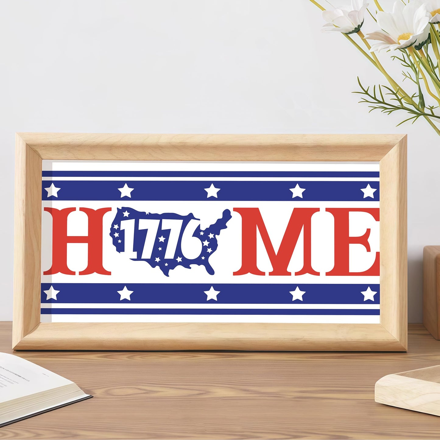 Shineone, 4Pcs, American Star Eagle, Silk Screen Stencils, Reusable Silk Screen Stencils, with Adhesive, for Home Decoration on Wood, Fabric, Glass, Plastic, Ceramics, Paper. 8.5”x11”