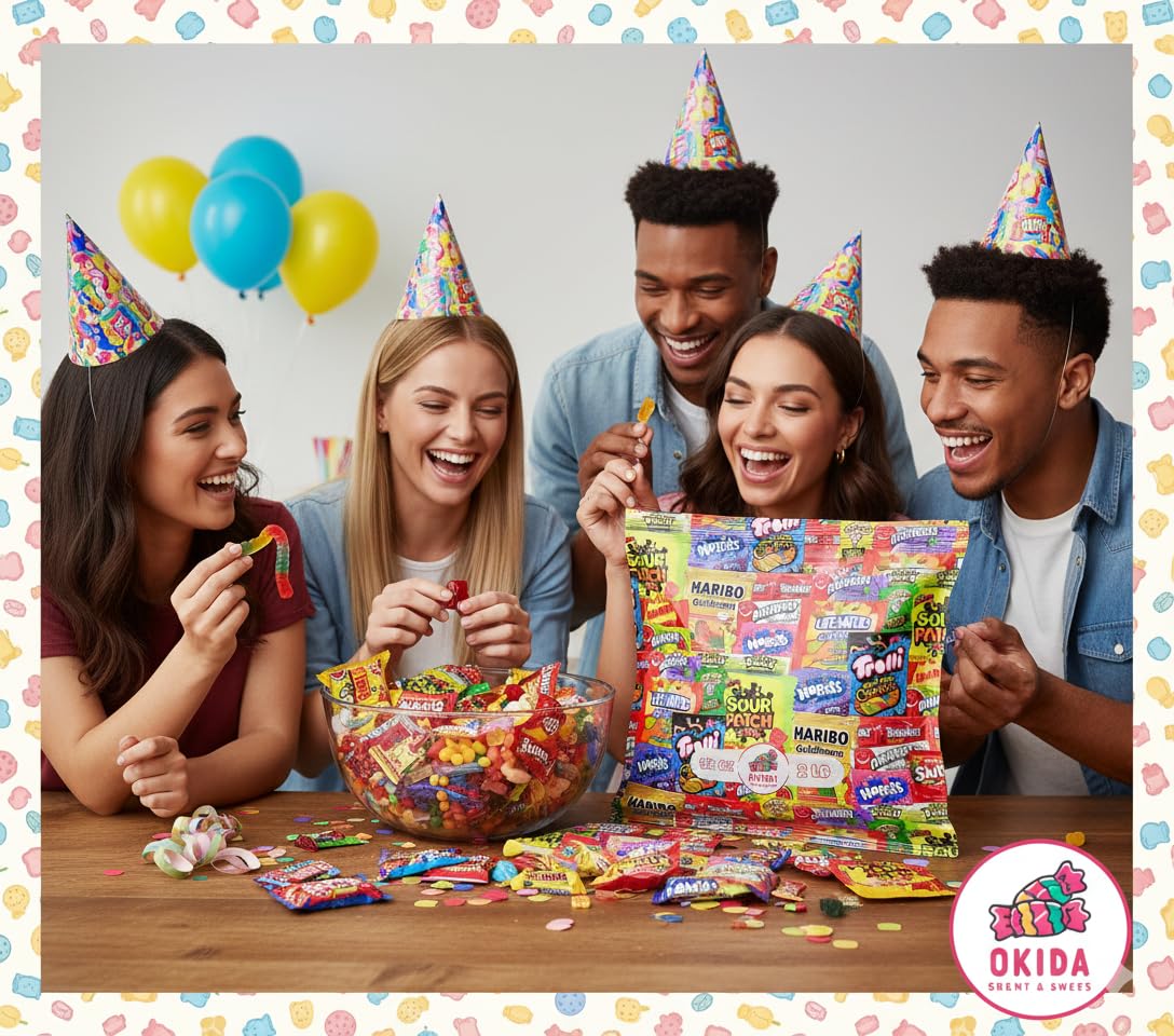Assorted Candy Variety Pack - Individually Wrapped Party Candy Assortment - Candy For Every Occasion! (32 Ounces)