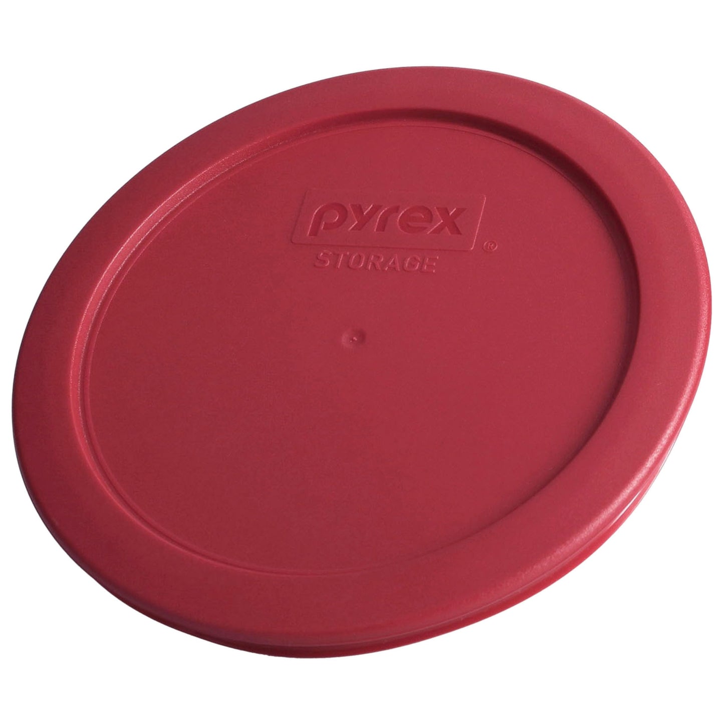 Pyrex 7201-PC Sangria Dark Red Burgundy Plastic Food Storage Replacement Lid - 2 Pack Made in the USA