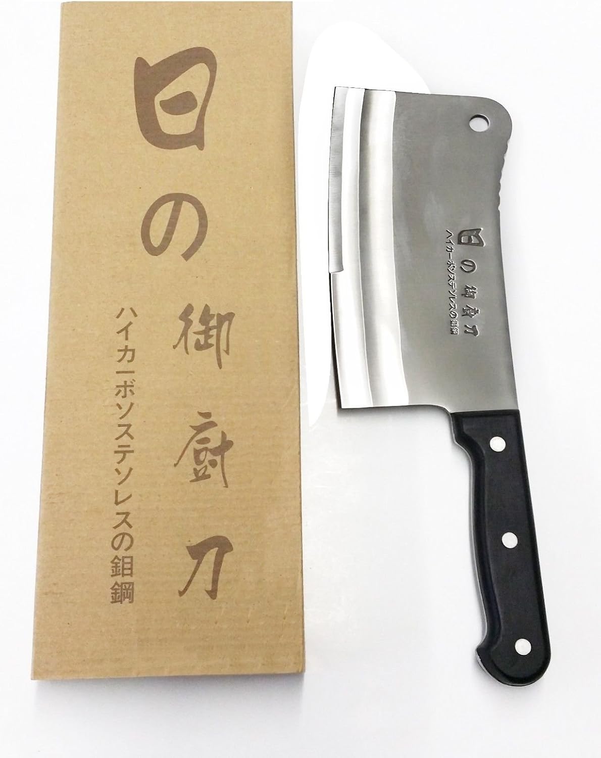 Stainless Steel Full Tang Heavy Cleaver Knife, NEW 6711