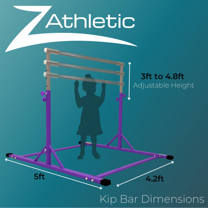 Z Athletic Gymnastics Expandable Kip Bar