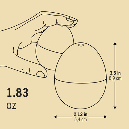 Patriotic Beepegg – Egg Timer for Boiling Eggs – Musical Egg Cooker for Soft, Medium, Hard Boiled Eggs – Food Safe – Singing Floating Egg Timer – Egg Cooker for 3 Levels of Doneness - Brainstream