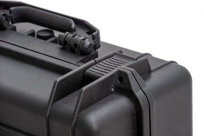 MEIJIA Portable All Weather Waterproof Camera Case with Customized Fit Foam,Fit Use of Drones,Camera,Equipments,Pistols,Elegant Black(18.3 ”x14.57”x8.66”)
