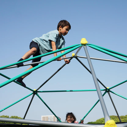 Merax 12FT Climbing Dome, Outdoor Dome Climber for Kids 3-10 Supporting 1000 lbs, Easy Assembly Playground Jungle Gym Backyard Play Equipment