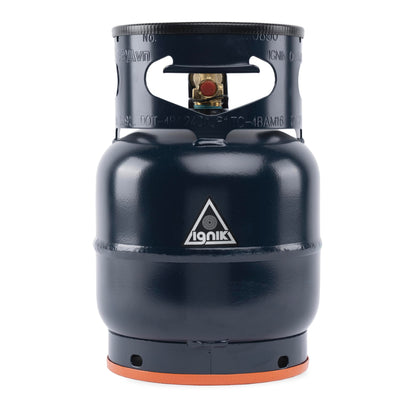 Ignik Refillable Gas Growler Empty Propane Tank, 5-Pound - Blue