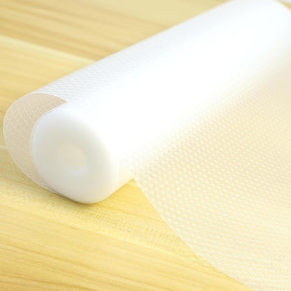 Non Adhesive Shelf Liners for Kitchen Cabinets, 11 Inch Wide X 20 Ft Waterproof Non Slip Liner