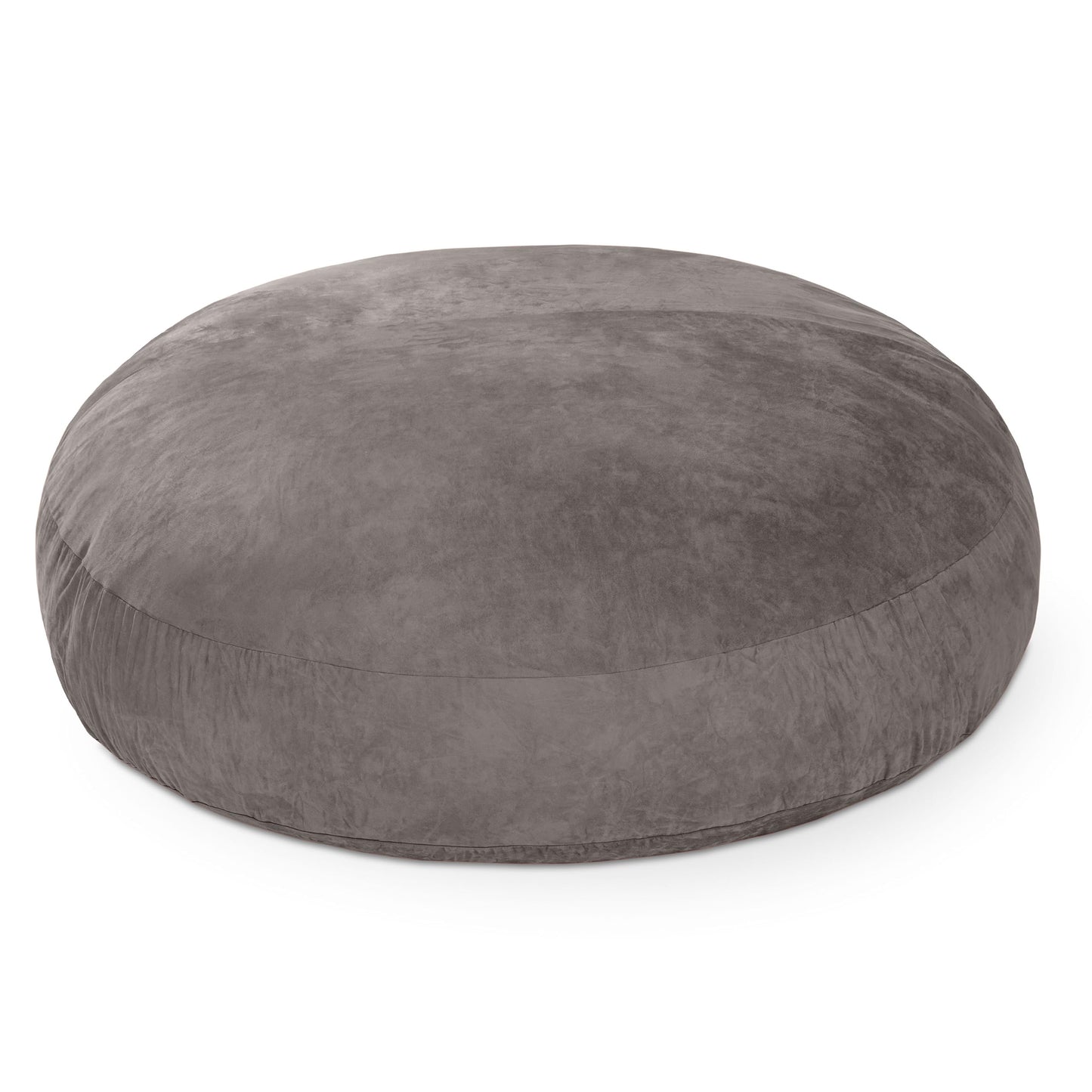 Jaxx 6 Foot Cocoon - 2-in-1 Convertible Bean Bag Bed & Large Bean Bag Chair for Adults, Charcoal
