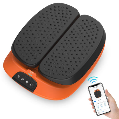 Snailax Vibration Foot Massager with Heat,Remote Control,Adjustable Vibration Speed Electric Massager Machine for Circulation,Plantar Fasciitis, Pain