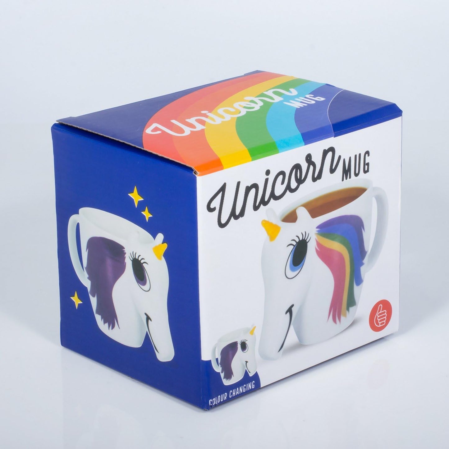 UK Unicorn Color Changing Ceramic Coffee Mug - 10 oz