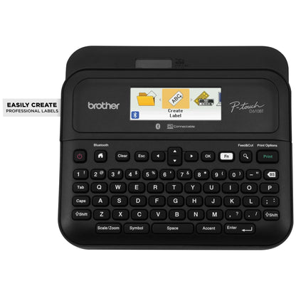 Brother P-Touch PT- D610BTVP Business Professional Connected Label Maker | Connect and Create via Bluetooth® on TZe Label Tapes up to ~1 inch