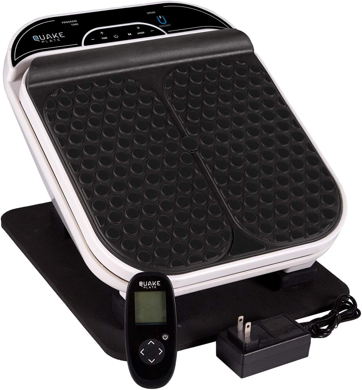 Foot Massager for Neuropathy Pain & Circulation by Quake Plate High RPM Oscillating Deep Tissue Foot & Calf Massager for Plantar Fasciitis Pain Relief, 30 Speed Vibrate with Gen 2 RF Remote