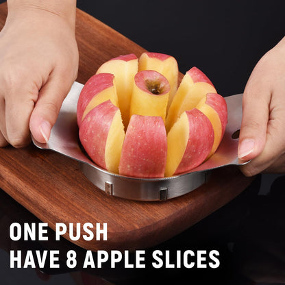 Apple Slicer, ARRITZ Stainless Steel Apple Cutter 8 Slices, Sharp Blade