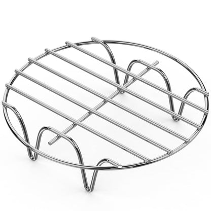 GSlife Trivet for Instant Pot Steamer Rack - Stainless Steel Accessories, 7 Inch Steam Rack Fits 3, 6 Qt Pressure Cooker, Cooking Cooling Steaming Baking Stand, 1 Pack
