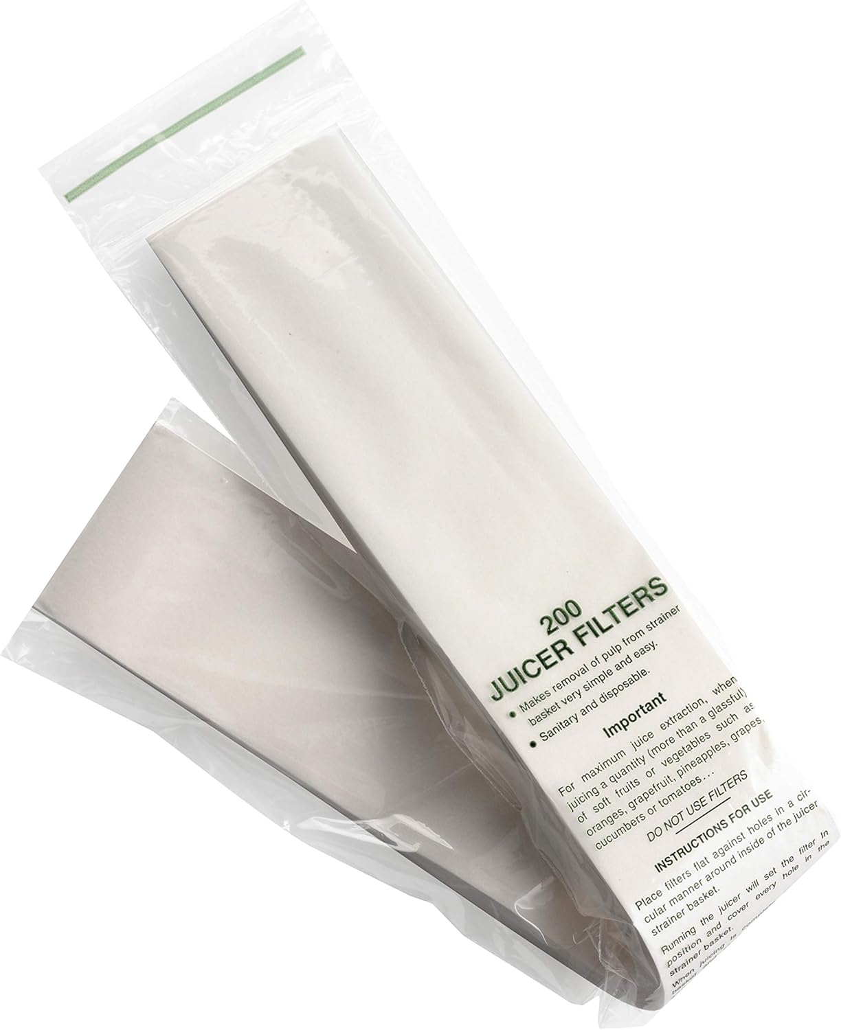 Pack 1000 9000 500, 200-Pack Omega FILTER Filter for Omega Juicers Models