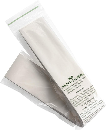 Pack 1000 9000 500, 200-Pack Omega FILTER Filter for Omega Juicers Models
