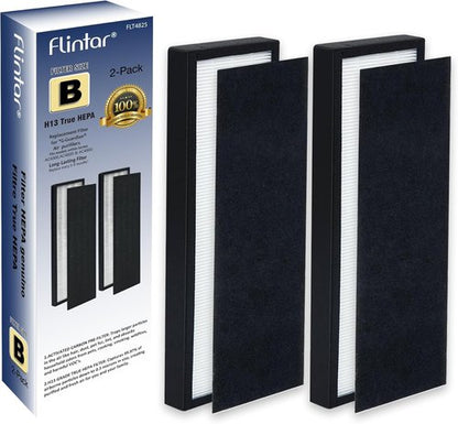 Flintar FLT4825 Air Purifier Filter B - Compatible with G-Guardian & Oransi Finn | 2-Pack