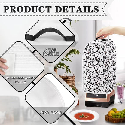 chaqlin Blender Covers, Small Appliance Covers, Kitchen Decorative, Machine Washable Food Processor Dust Cover, Cute