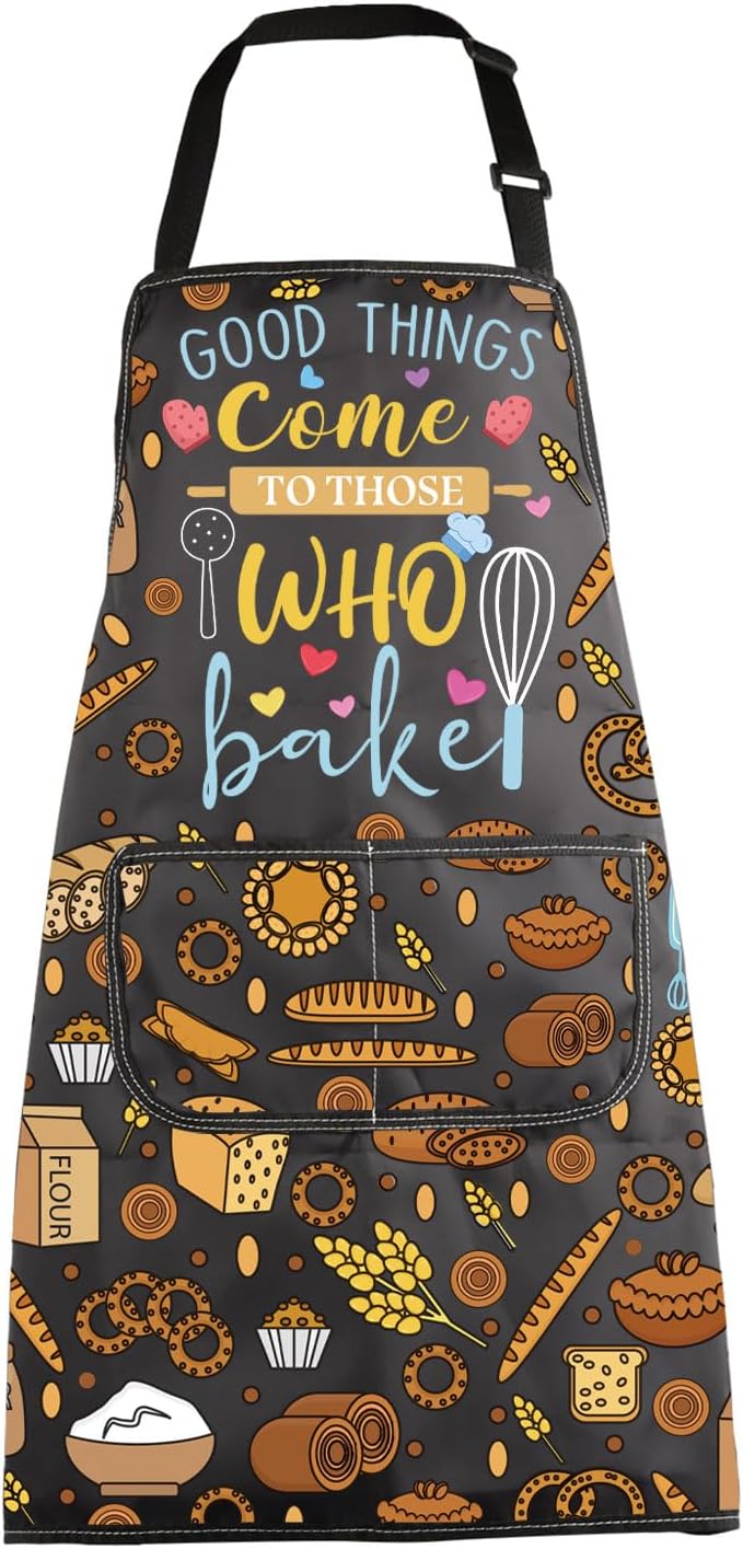 MBMSO Baking Apron: The Secret Ingredient is Always Love, Gifts for Bake Lovers