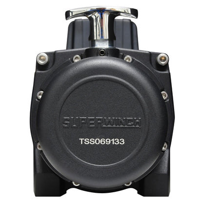 Superwinch 1595200 Tiger Shark 9.5, 12 VDC winch, 9,500 lb/4,309 kg capacity with roller fairlead