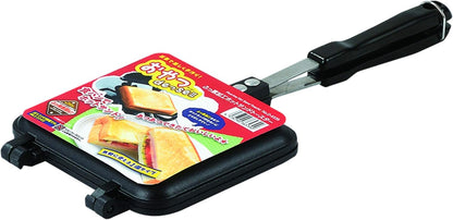 Pearl Metal D-6539 Hot Sandwich Maker, Fluorine Treatment for Outdoor Camping