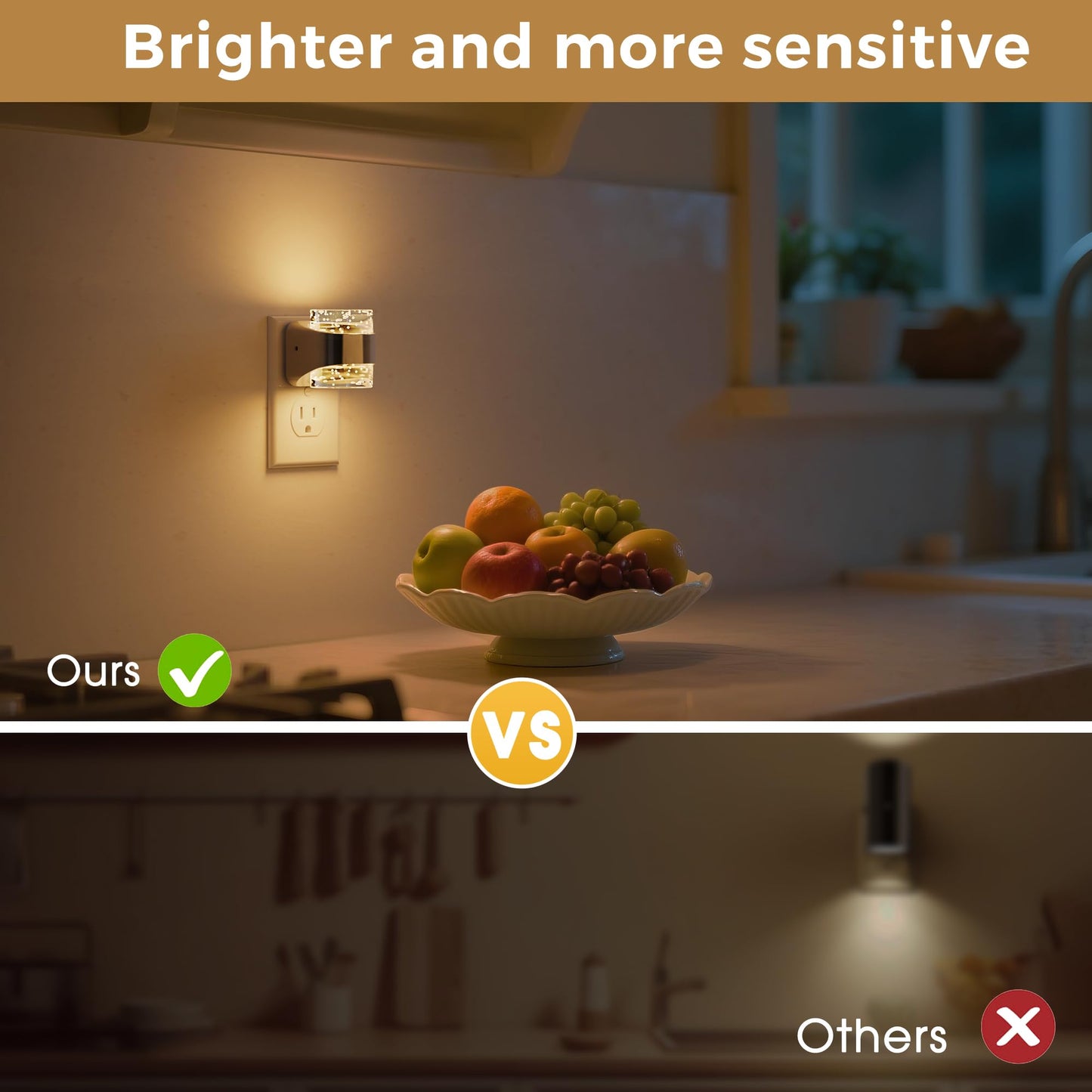 L LOHAS LED Night Light, Bubble Night Lights Plug into Wall,2 Pack 3000K/4000k/5000K Adjustable Color Temperature Night Light,Dimmable Nightlights with Dusk to Dawn Sensor for Rooms Bathroom Hallway