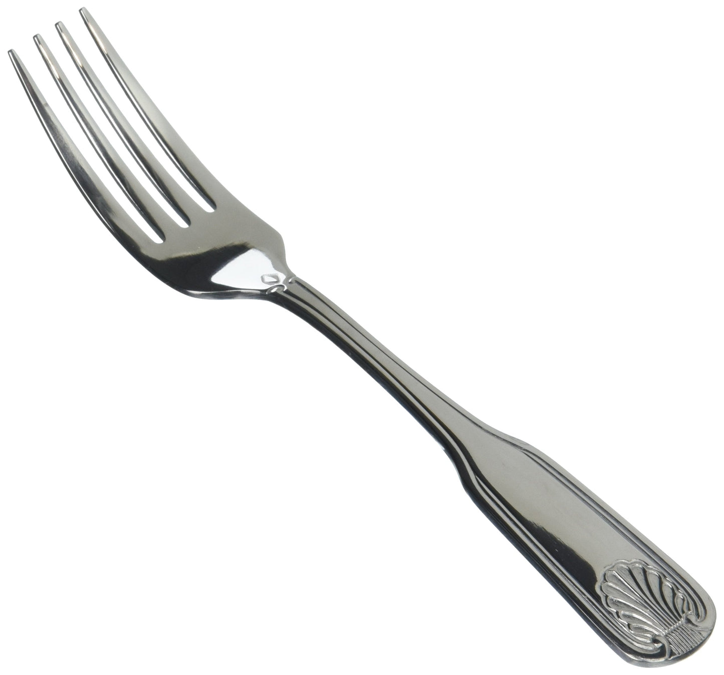 Winco St 12-Piece Toulouse Dinner Fork Set, 18-0 Extra Heavy Weight Stainless Steel, Silver