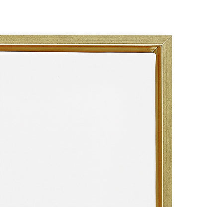Stupell Industries 'Dirty Dog Soap Vintage Sign', Floating Frame Canvas Art, Gold, 17 x 21 Inches, Easy to Hang and Sturdy, Made in USA, by Lil' Rue