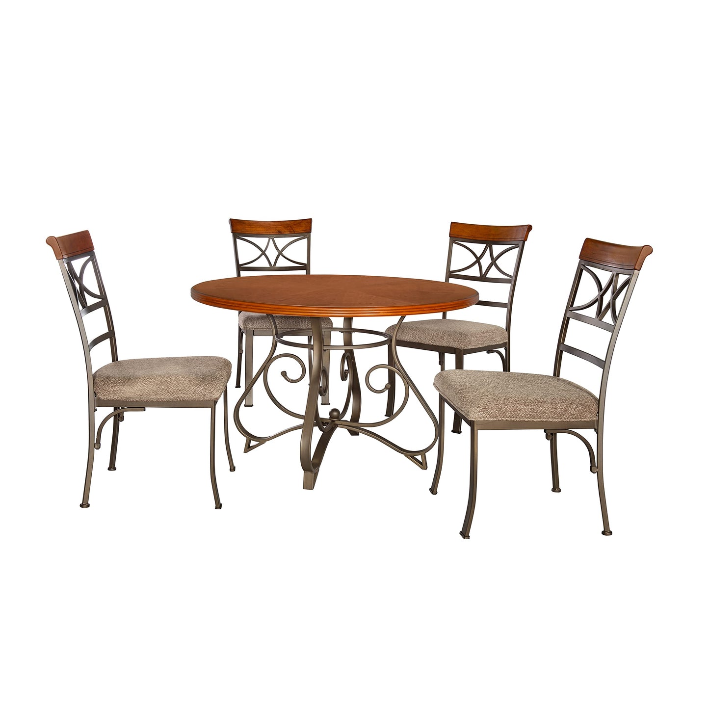 Powell Hamilton Dining 5 Piece Set, Medium Cherry
