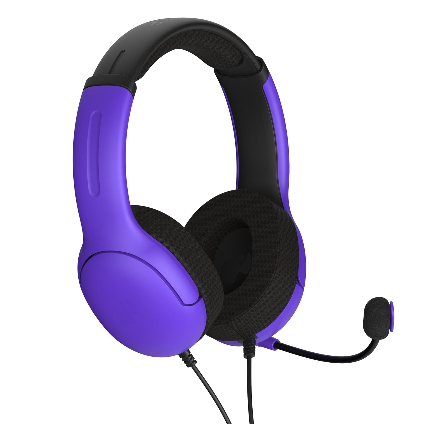 PDP AIRLITE Wired Stereo Gaming Headset, Officially Licensed Sony PlayStation 5, PS5/PS4/PS3/PC, Lightweight Durable Headphones, 3.5mm Audio Jack, Noise-canceling Flip-to-Mute Mic, Ultraviolet Purple