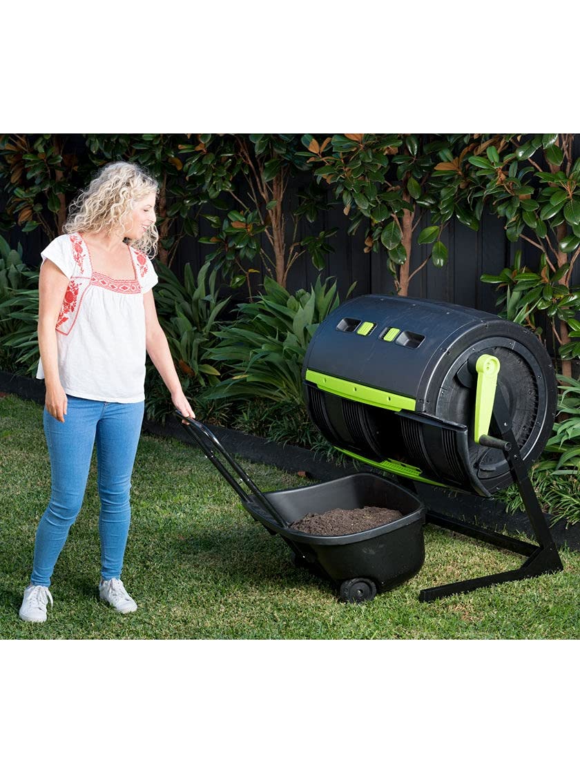 RSI MCT-MC Maze Compost Tumbler, Black