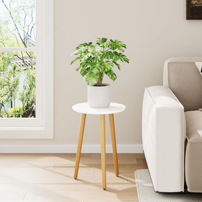 Leaf&lull Tall Plant Stand Indoor Small Plant Table for Large Plants Wooden Plant Stool Plant Holder for Living Room