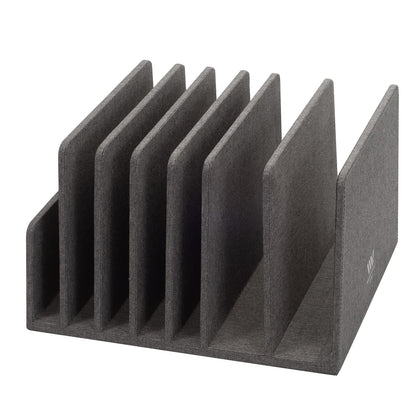 MobileVision Bamboo Device Organizer for Smartphones, Tablets and Laptops, 10 Slots