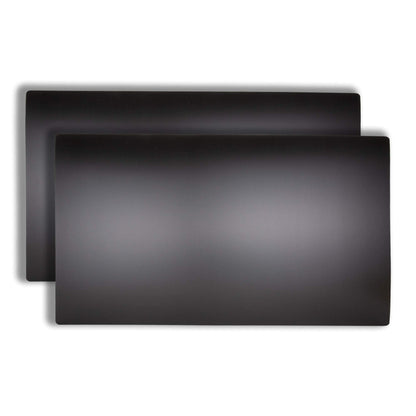 Extra Large 30x18 Cutting Board Mat, 2 Pack for Catering, Food Service, BBQ and Fishing, Black