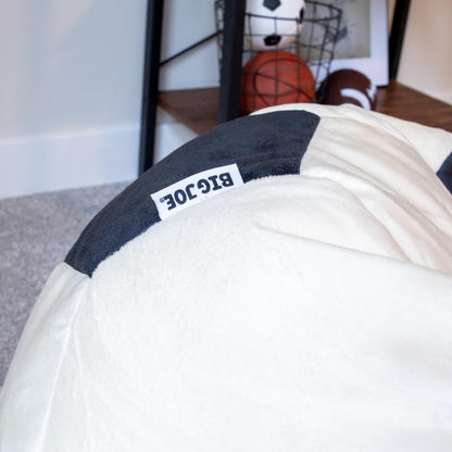 Big Joe Classic Bean Bag Chair, Mini Clouds Oat Smartmax, Durable Polyester Nylon Blend, 2 feet Round