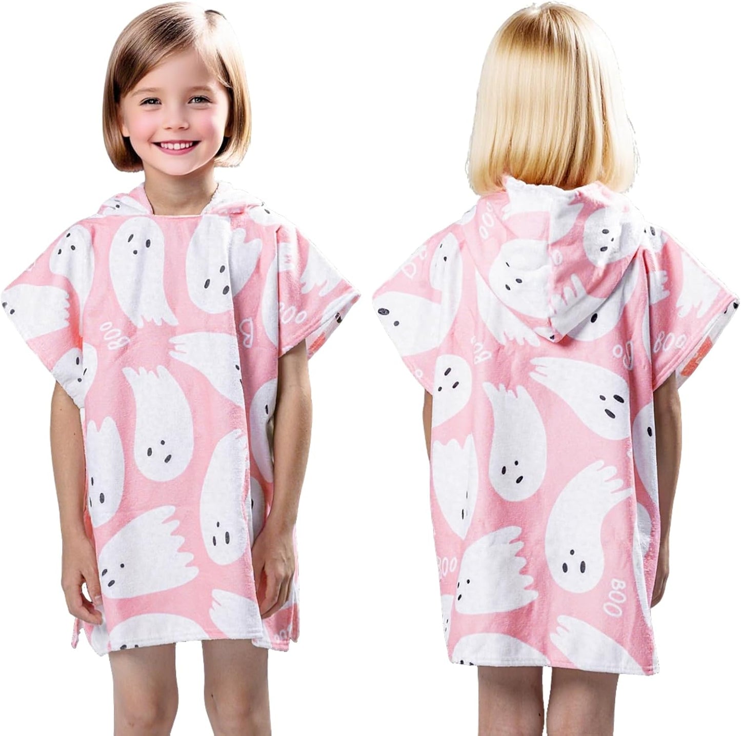 2-10 Gealaek Hooded Towel for Toddlers Years Boys Girls Kids Bath Pool Beach Towel Wrap Large Soft Absorbent Beach