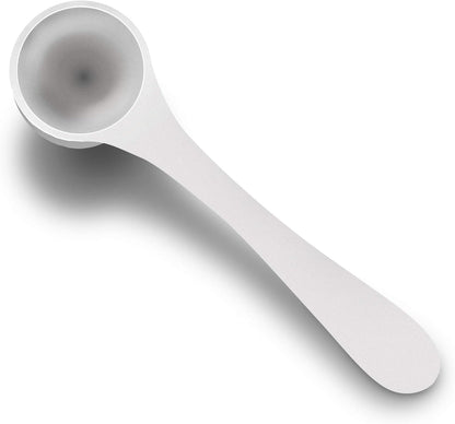 2.5g (5ml) Pack 5 1/2 Plastic Measuring Spoons of Mini Scoops for Protein Poweder, Baby Formula, Coffee, Protein