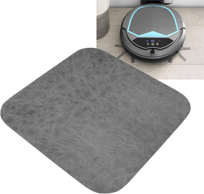 TOPINCN Universal Antiskid Accessory Mat for Vacuum Cleaner, 17.7x17.7x0.2 in, Absorbent Sweeper Replacement Parts