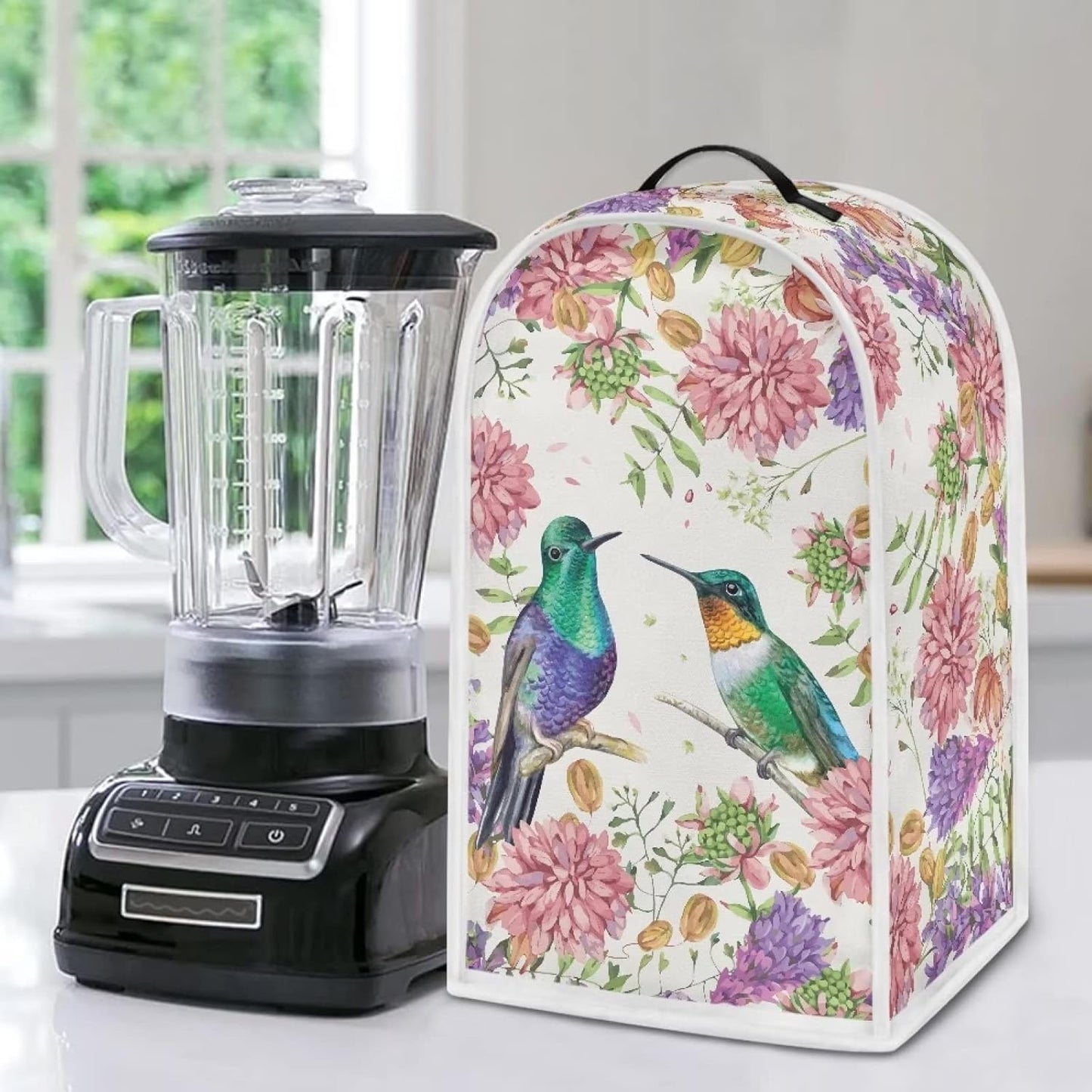 Upetstory Hummingbird Blender Cover - Kitchen Appliance Cover for Toaster, Bread Maker, Stand Mixer