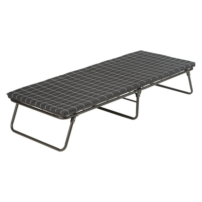 Coleman ComfortSmart Big & Tall Cot with Mattress Pad, Folding Steel Camp Bed with Plush Pad for Comfortable Sleeping, Great for Camping, Lounging, Elevated Sleeping, Guests, & More
