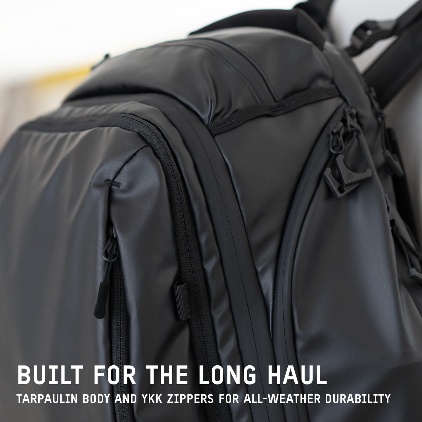 WANDRD TRANSIT Travel Backpack (45L): Large Expandable Carry-On Adventure Bag – Weather-Resistant Travel Backpack with Laptop Sleeve, Dual Side Access & Hidden AirTag Pocket
