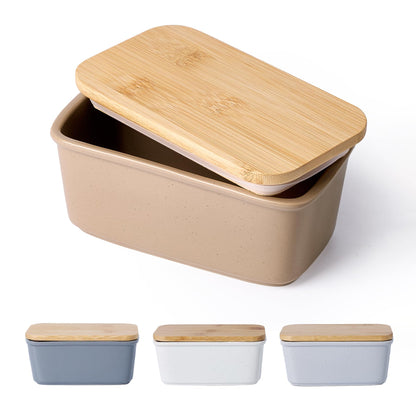 Famiware Milkyway Butter Dish with Lid for Countertop, Large Ceramic Butter Dish, Butter Keeper Holder with Airtight Cover, Kitchen Decor and Accessories for Kitchen Gifts (Cinnamon Brown)