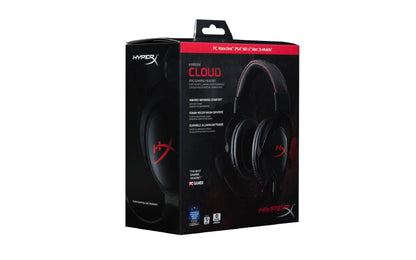 HyperX Cloud Gaming Headset for PC, Xbox One¹, PS4, PS4 PRO, Xbox One S¹, Nnintedo Switch (KHX-H3CL/WR) - Black