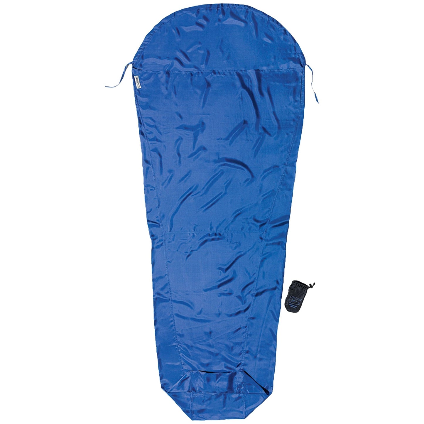 COCOON - Premium - Womens Silk MummyLiner - Ultramarine Blue