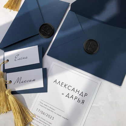 50Pcs Black Wax Seal Stickers Handmade Vintage Botanical Leaves Adhesive Letter Wax Stickers for Wedding Party Invitations, Envelope, Gift Wrap, Christmas(Initial T, Black)