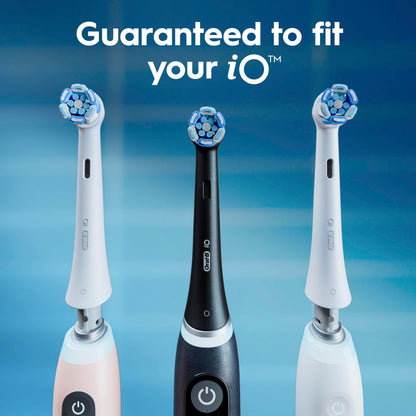 Oral-B iO Series Ultimate Clean Electric Toothbrush Replacement Brush Heads for an Oral-B Electric Toothbrush, 2 count, White