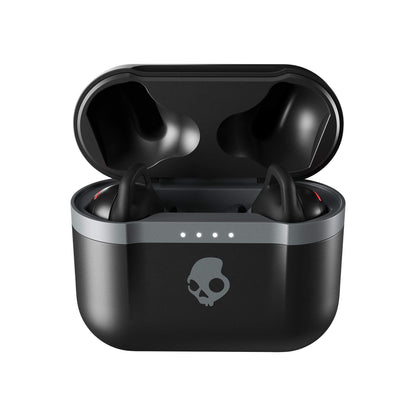 Skullcandy Indy Evo in-Ear Wireless Earbuds, 30 Hr Battery, Microphone, Works with iPhone Android and Bluetooth Devices - Black
