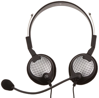 Andrea Electronics C1-1022600-1 model NC-185 VM USB High Fidelity Stereo USB Computer Headset with Noise Canceling Microphone and Volume/Mute Controls