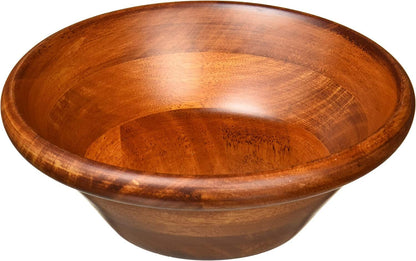 Lipper International Small Cherry Finished Salad Bowl, Single Bowl, 7" Diameter x 2 1/2" Height